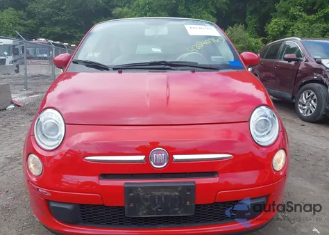 2012 Fiat 500 Pop z USA, uszkodzony, nr VIN 3C3CFFDR6CT383106